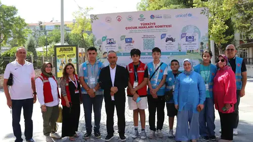 Konya’da çocuklardan dünyaya iklim mesajı: “Gelecek bizim ellerimizde!