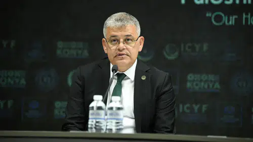 Ömer Atiker'den Konyaspor- Filistin maçına davet