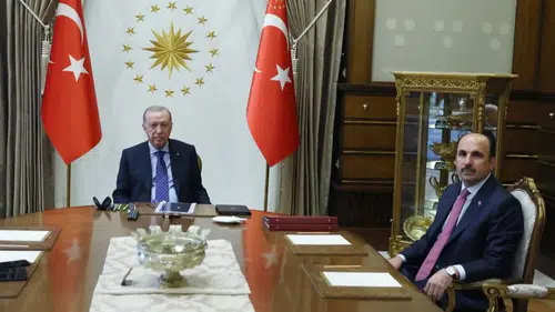 Başkan Altay, Cumhurbaşkanı Erdoğan’la görüştü: Konyalılara selam var