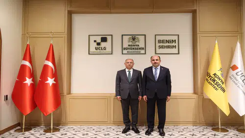 Ak Parti Genel Başkan Vekili Efkan Âlâ, Başkan Altay’ı ziyaret etti