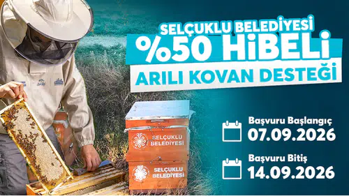 Yüzde 50 hibeli arılı kovan desteği başvuruları başlıyor