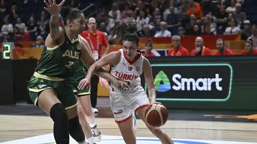 A Milli Kadın Basketbol Takımı, Avustralya'ya 87-71 mağlup oldu