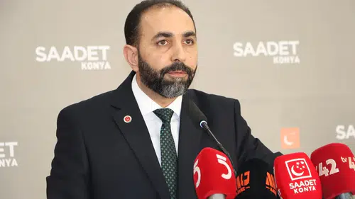 Saadet Partisi Konya'da tramvay ve banliyö projelerini eleştirdi: "Belediyeye gerek kalmadı!