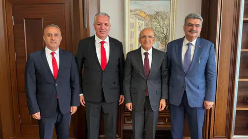 Konya’nın mali müşavirleri Ankara’da: Bakan Şimşek ile görüştüler!