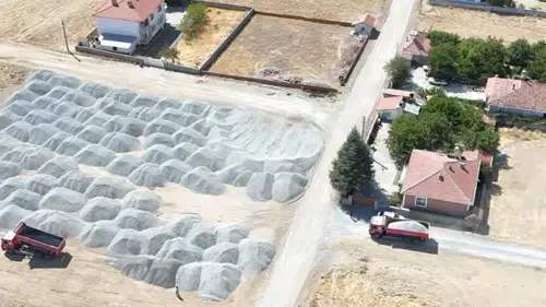 Konya'nın o bölgesinde yollar kaplanıyor!
