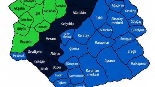 Konya'nın yağış haritası açıklandı: Öğlen başlıyor, yarına kadar sürecek!