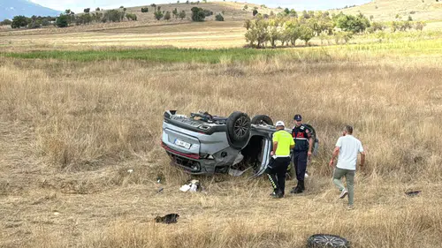 Konya'da trafik kazasında 3 kişi yaralandı