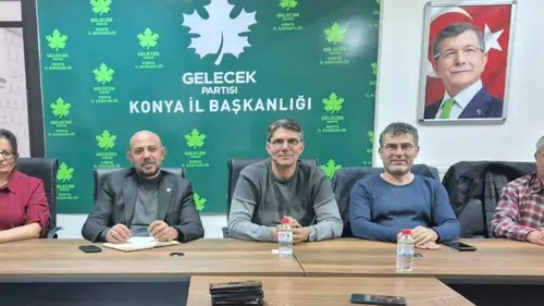 Gelecek Partisi Konya'nın sorunlarını konuştu!