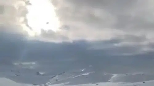 Konya'da 100 metre kar: Kuraklığa can oldu!