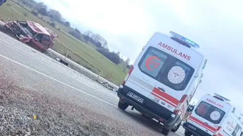 Antalya–Beyşehir yolunda korkutan kaza