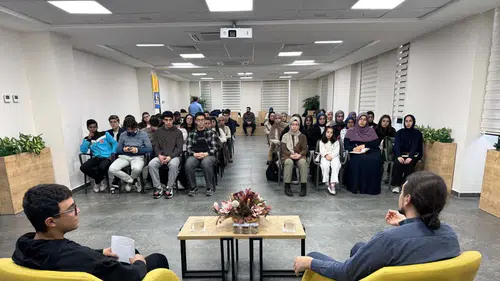 LİMAN'da gençler Ertuğrul Sancak ile buluştu