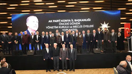 AK Parti Konya Teşkilatı vefa buluşmasında bir araya geldi
