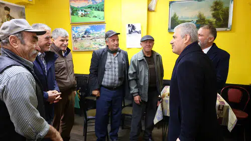 Vali Akın Derbentli vatandaşla görüştü!