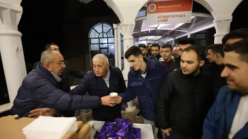 Miraç Gecesi’nde Meram’da birlik ve beraberlik tablosu