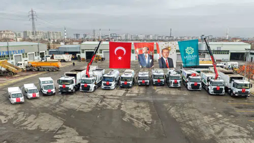 Meram Belediyesi araç filosunu güçlendirmeye devam ediyor