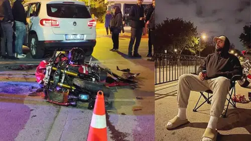 Motosikletli sanal medya ünlüsü kazada öldü