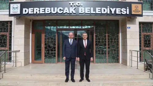 Başkan Altay Derebucak'ta: İlçeye değer katacak projeler görüşüldü