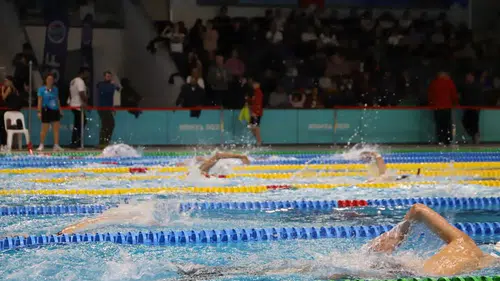 Paletli yüzmede Türkiye’nin en iyileri Konya’da