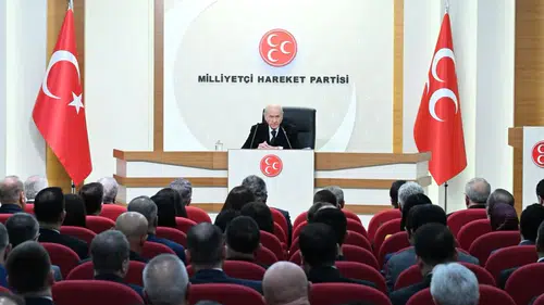 MHP Lideri MYK'larla buluştu: Konyalı isimler de katıldı