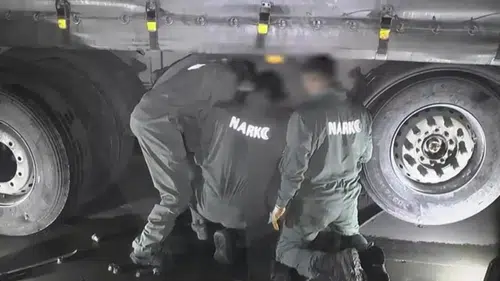 TIR'da 54 kilo uyuşturucu ele geçirildi