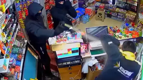 Polis, gaspçıları kamera kaydını inceleyerek yakaladı