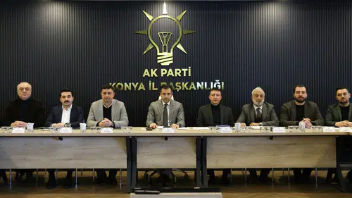 Konya’da teşkilat gücü: 31 ilçe başkanı toplandı