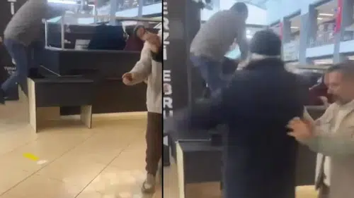 Alışveriş merkezinde 'yer kiralama' kavgası