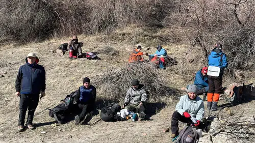 Mevlana Dağcılık sporcuları doğaya meydan okudu