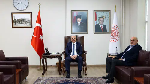 PANKOBİRLİK Genel Başkanı Erkoyuncu, Konya Valisi Akın ile görüştü