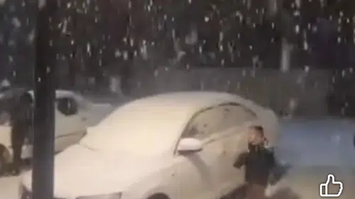 Derbent beyaza bürünüyor: Yoğun kar aralıksız sürüyor