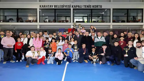 Konya Tenis Turnuvası tamamlandı