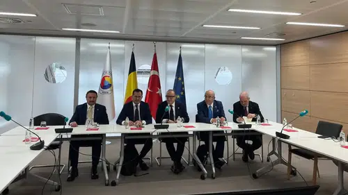 Konya Vekili Brüksel'de Türkiye-AB ticaretini görüştü