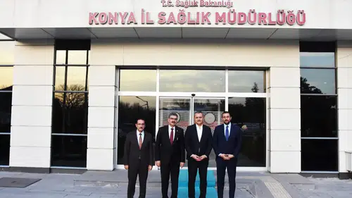 Konya sağlık yatırımları masada: Prtokolden kritik görüşme!