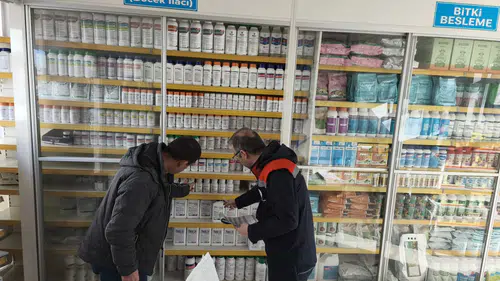 Konya'da tarım bayilerine sıkı denetim: Sağlık için sahadalar
