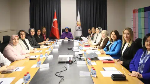 AK Parti'nin Konyalı kadın Vekili yoğun genel merkez çalışmasında!
