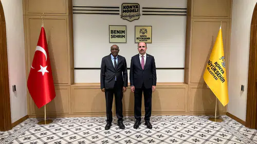 Cibuti Cumhuriyeti Ankara Büyükelçisi Abdillahi’den, Başkan Altay’a ziyaret