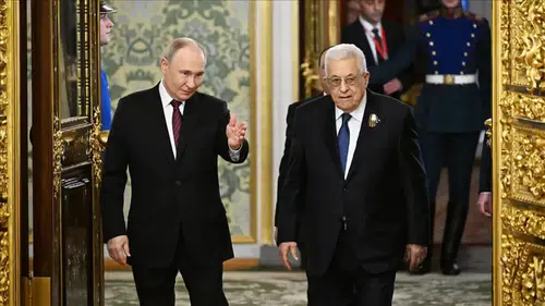 Rusya ve Filistin devlet başkanları, Gazze'deki durumu görüştü