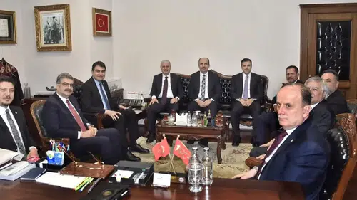 Konya projeleri Bakan Yardımcısı Heybet ile değerlendirildi