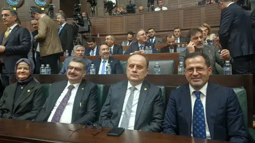 Konya heyeti grup toplantısında tam kadro!