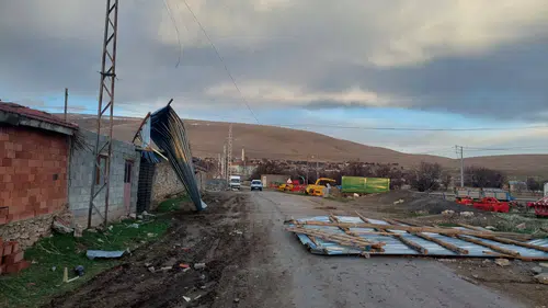 Konya Belediyesi çatı uçmasına karşı teyakkuzda!
