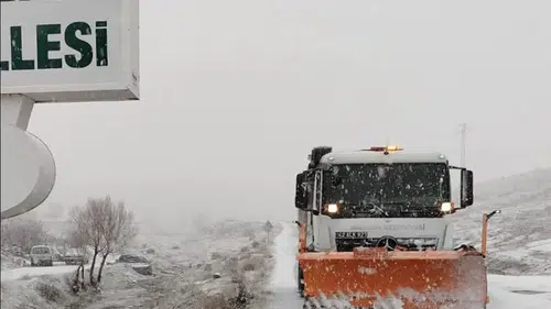 Konya’da beyaz alarm: Ekipler yollar için seferber oldu!