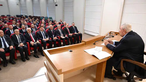 MHP'li Başkanlar Başkent'te buluştu: Konya İl Başkanı Karaarslan bilgi verdi!