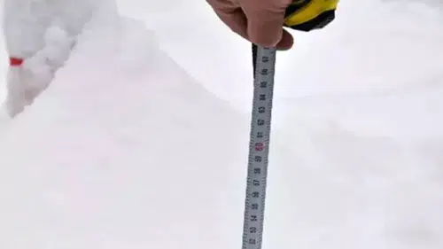 Konya'nın o ilçesinde kar kalınlığı yarım metreye ulaştı!