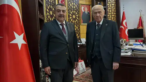 Konyalı siyasetçi, MHP Lideri ile özel görüştü