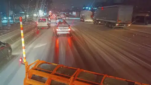 Konya'da kar yağışı sonrası ekipler harekete geçti!