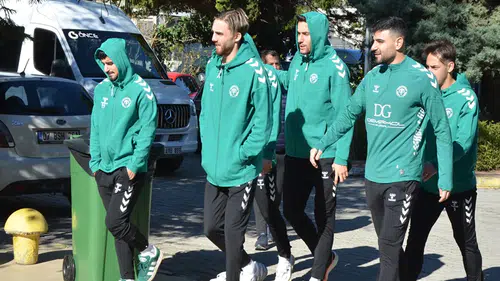 Belek kampında cuma buluşması