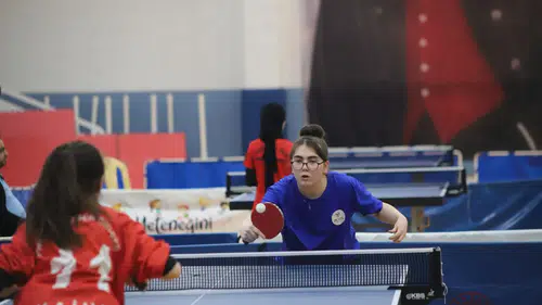 Konya’da geleceğin masa tenisi yıldızları sahada
