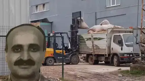 Forkliftten düşüp öldü