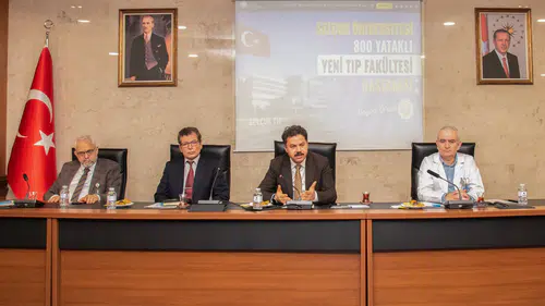 Selçuk Üniversitesi Tıp Fakültesi Hastanesi'nde yeni dönem başlıyor: Rektör Yılmaz açıkladı!