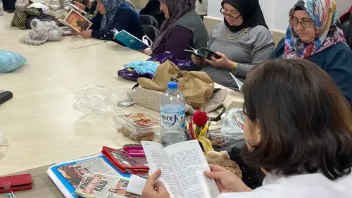 Konya KOMEK’te kitaplar konuştu, gönüller buluştu